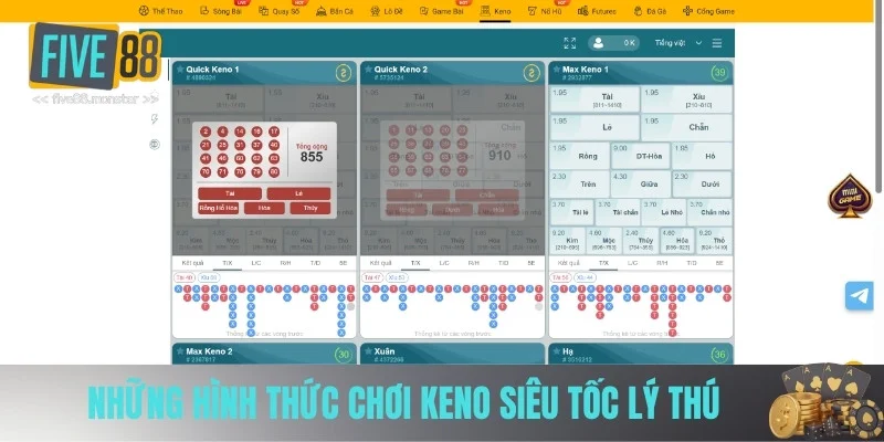 Những hình thức chơi keno siêu tốc lý thú Những hình thức chơi keno siêu tốc lý thú